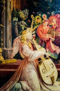 Isenheim Altarpiece by Matthias Grünewald, Unterlinden Museum, Musée Unterlinden, Colmar, Haut-Rhin