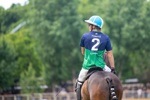 Portrait of Adolfo Cambiaso known as Poroto from Team Natividad Dolfina at the 132nd Argentine Open