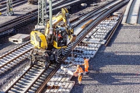 New Untertürkheim parking station. As part of Stuttgart 21, train traffic is being reorganized.