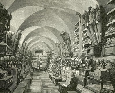 Capuchin Crypt, Le Catacombe dei Cappuccini, extensive crypt complex under the Capuchin monastery