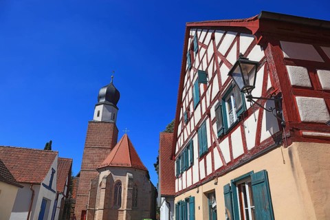 Chapel, Our Lady, Frauenkapelle in the old town, city of Heideck in the district of Roth, Middle
