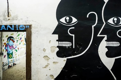 Street art, graffiti, MAUSA VAUBAN, Museum of Urban Art and Street Art, Vauban Fortress