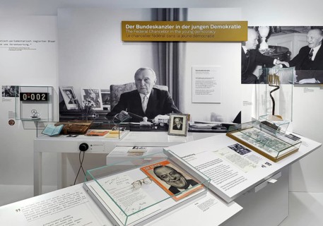 Exhibition on the life of Konrad Adenauer at the Federal Chancellor Adenauer House Foundation,