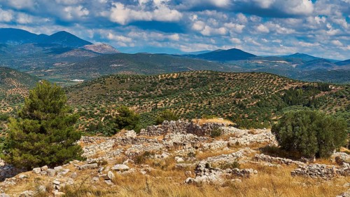 Archaeological site, UNESCO World Heritage Site, Mycenae, Mycenae, important city in pre-classical