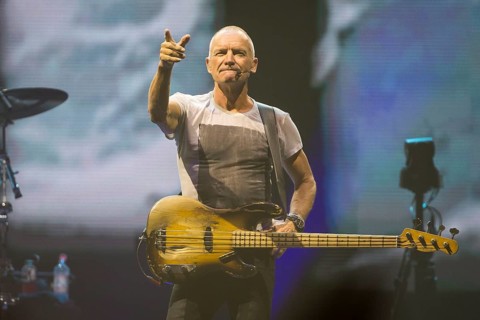 Sting (real name: Gordon Matthew Thomas Sumner, CBE) live on Sting 3.0 tour at Berlin's Uber Arena