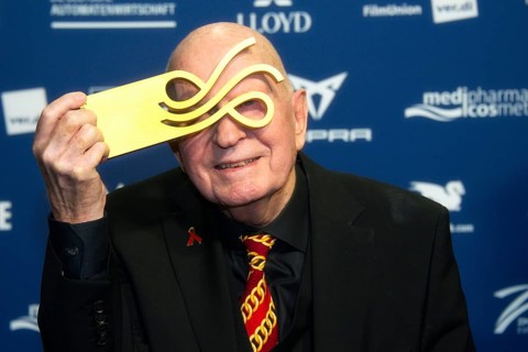 Lutz Mackensy - Award winner The Voice, DEUTSCHER SCHAUSPIELPREIS 2025, Red Carpet at PULLMAN