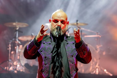 Martin Engler, Singer, Mono Inc., Dark-Rock Band, D, live on Live 2025 Tour at Columbiahalle Berlin