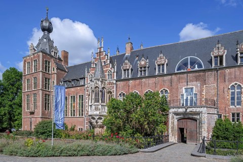 Kasteel van Arenberg, Arenberg Castle, 16th century Flemish Renaissance château in Heverlee, now