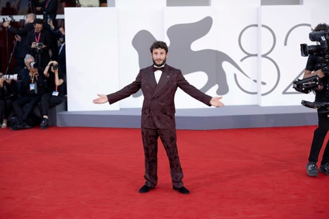 Venice, Italy - 3 September 2025: Vincenzo Nemolato during the red carpet of - Duse - during the