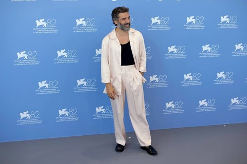 Venice, Italy - 3 September 2025: Oscar Isaac during the Photo Call of - In the Hand of Dante -