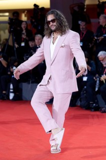Venice, Italy - 3 September 2025: Jason Momoa during the red carpet of - Cartier Glory To The