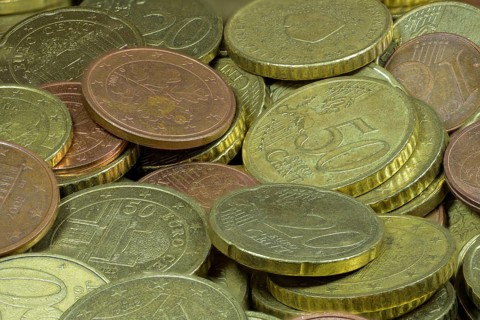 Euro coins