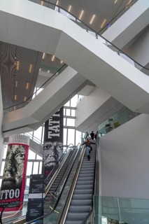The Forum Groningen, public cultural and educational centre on the Nieuwe Markt, in the old town,