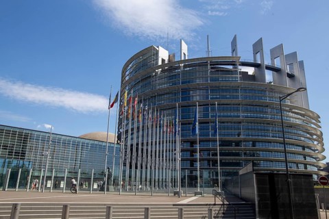 The European Parliament in Strasbourg