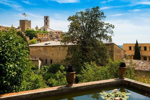 Panorama Old Town, Grasse, Alpes Maritimes, Provence Alpes Cote d'Azur, French Riviera, South of