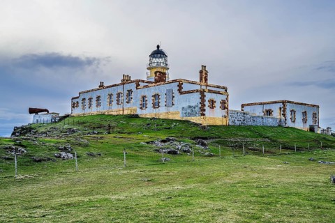 Neist Point Lighthouse, Isle of Skye, Scotland, UK