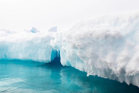 Sea ice at the ice edge, 82nd parallel, Spitsbergen, Svalbard