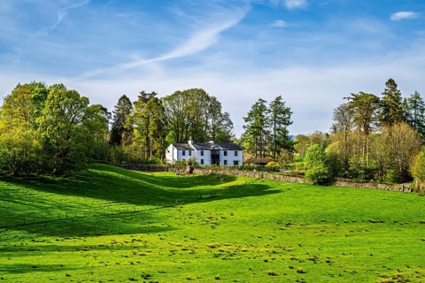 Farms in Lake District National Park, Cumbria, England, United Kingdom