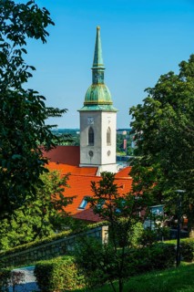 St Martin's Cathedral in Bratislava, Slovakia