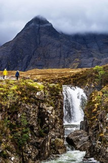 Fairy Pools and Waterfalls, Glen Brittle, Black Cuillin, Isle of Skye, Scotland, UK