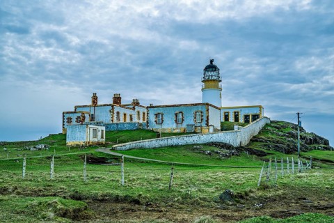 Neist Point Lighthouse, Isle of Skye, Scotland, UK