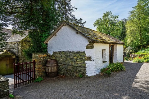 Townend house, National Trust, Troutbeck, Windermere, Lake District, Cumbria, England, United