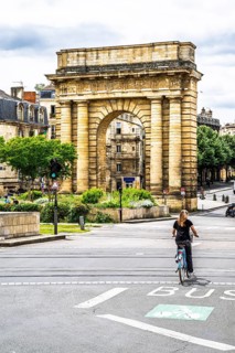 Arch Porte de Bourgogne, Bordeaux, Gironde, Nouvelle-Aquitaine, France