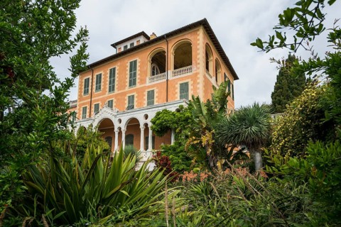 Botanical Garden, Giardino Hanbury, La Mortola, near Ventimiglia, Riviera dei Fiori, Liguria, Italy