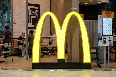 Symbolic photo McDonalds, Bangkok, Thailand