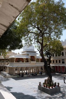 Chowmukha Pavilion, City Palace, Udaipur, Rajasthan, India