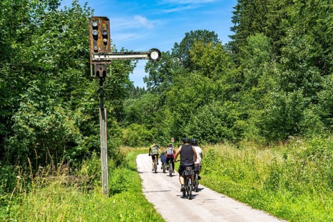 Sauerlandring cycle path, an 84 km long circular cycle path between the towns of Finnentrop,