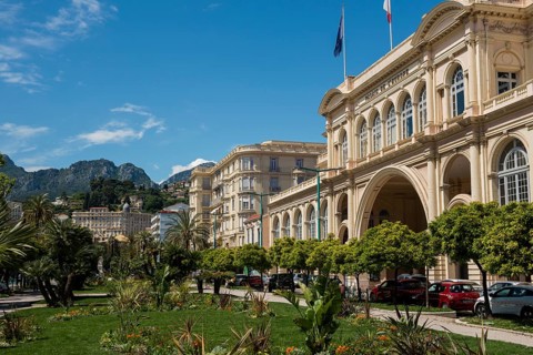 Menton, Alpes Maritimes, Provence Alpes Cote d'Azur, French Riviera, South of France, France