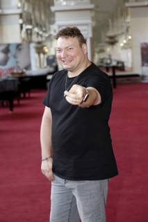 Christian Jährig, winner of the 21st season of Deutschland sucht den Superstar at the show -
