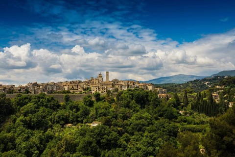 Picturesque mountain village, St. Paul de Vence, Provence Alpes Côte d'Azur, South of France,