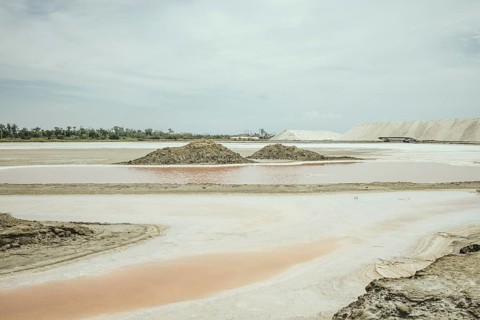 Saltworks, Salin-de-Giraud, Bouches-du-Rhône, Arles, France