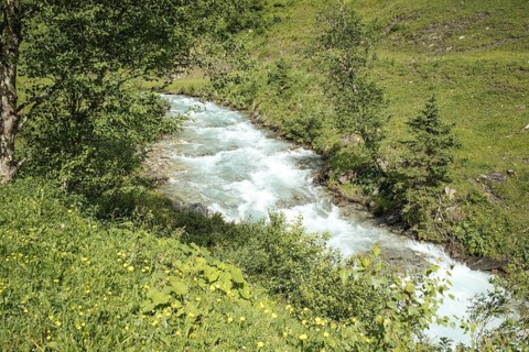 Seidlwinkl-Ache, Seidlwinkl Valley, Rauris, Pinzgau, Salzburg, Austria