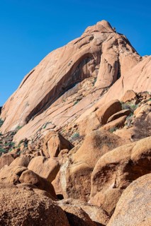 Rock formation, Pontok Mountains, Great Spitzkoppe, Spitzkoppe, Great Spitzkoppe Nature Reserve,