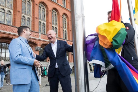 Kai Wegner (Governing Mayor of Berlin) and Florian Winkler-Schwarz, Managing Director of the