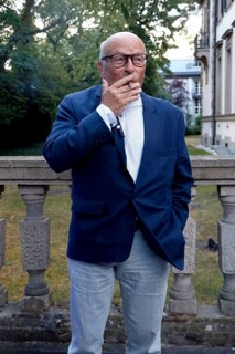 Volker Schlöndorff at the Cocktail Prolongé for the Semi-Final Round of Judging of the
