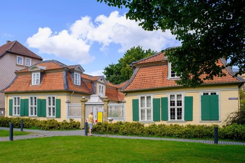 Lessing House, Gotthold Ephraim Lessing, Wolfenbüttel, Lower Saxony, Germany