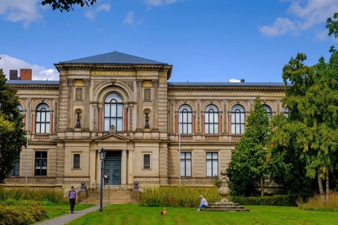 Bibliotheca Augusta, Main Building of the Herzog August Library, Wolfenbüttel, Lower Saxony,