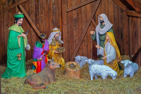 Three Magi from the Orient Christmas story