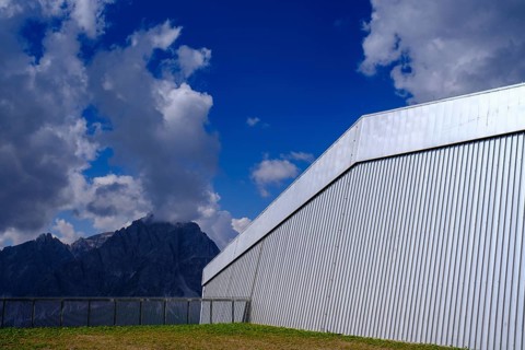 Messner Mountain Museum Rocca, on the Helm, Sesto, Dolomites, Val Pusteria, South Tyrol, Italy