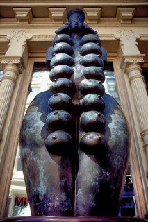 Sculpture Goddess of Fertility, artist Caroliyn Serrano, New York, City, USA