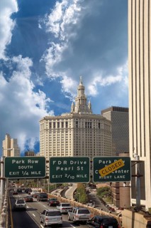 David N. Dinkins Municipal Building, municipal administration building in the borough of Manhattan,
