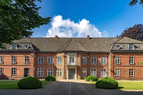 The Prinzenhaus in Plön Castle Park, Schleswig-Holstein, Germany