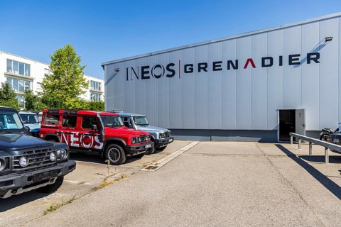Off-road vehicles of the INEOS Grenadier brand. Branch of the French automotive company in