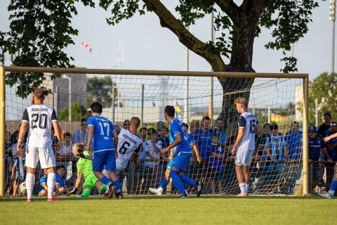 SC Käfertal against Waldhof Mannheim (test match) ***Picture: Match scene