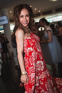 Anastasia Zampounidis at the Danny Reinke Fashion Show during the Berlin Fashion Week 2025 on 02.07