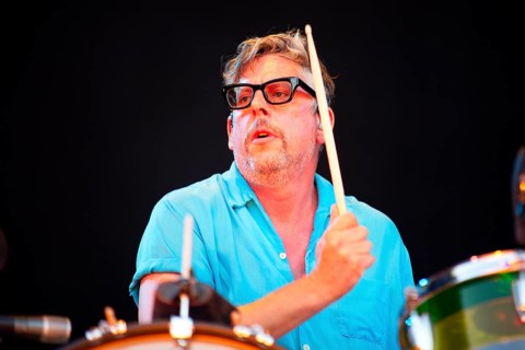 Patrick Carney, drummer, from THE BLACK KEYS live at the Zitadelle Spandau on 01.07.2025